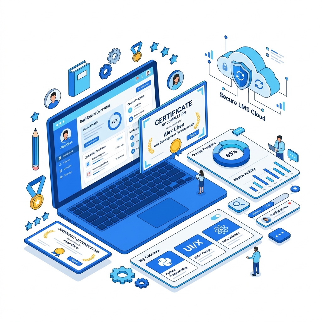 BrainoApp Student & Parent Advantage - Interactive Learning LMS